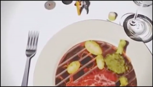 ClixSense - Tiny Chef grills steak right on your plate.